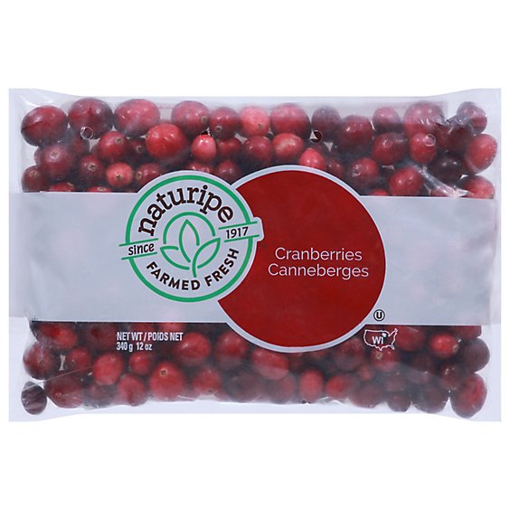 Cranberries Prepacked Bag Fresh - 12 Oz