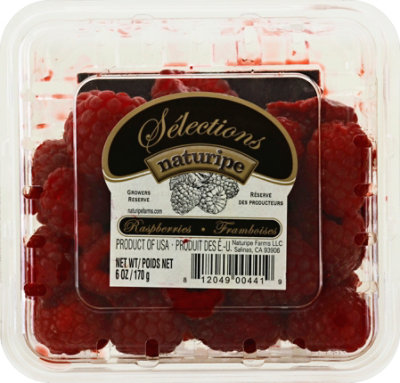 Raspberries Prepacked - 6 Oz - Image 2