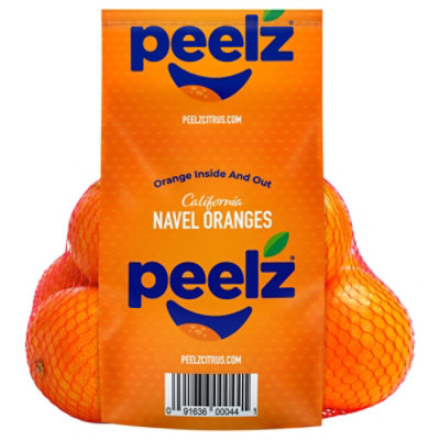 Navel Oranges Prepacked Bag - 4 Lb