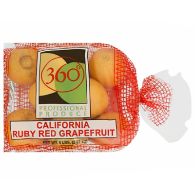 Ruby Grapefruit Prepackaged - 5 Lbs. - Image 3