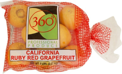 Ruby Grapefruit Prepackaged - 5 Lbs. - Image 2