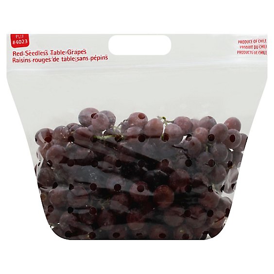 Red Seedless Grapes - 2 Lb