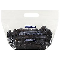 Black Seedless Grapes Prepacked Bag - 2 Lb - Image 1