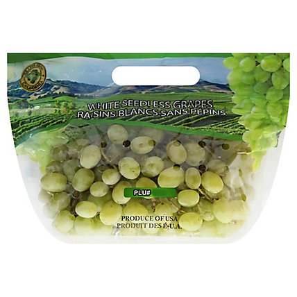 Green Seedless Grapes - 2 Lb - Image 1