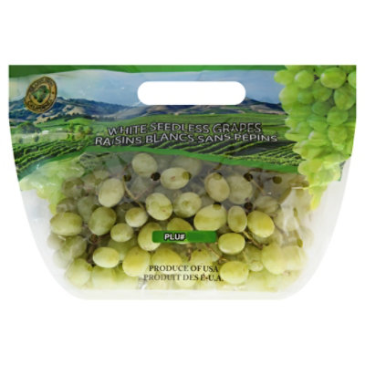 Green Seedless Grapes, 2.25 lbs