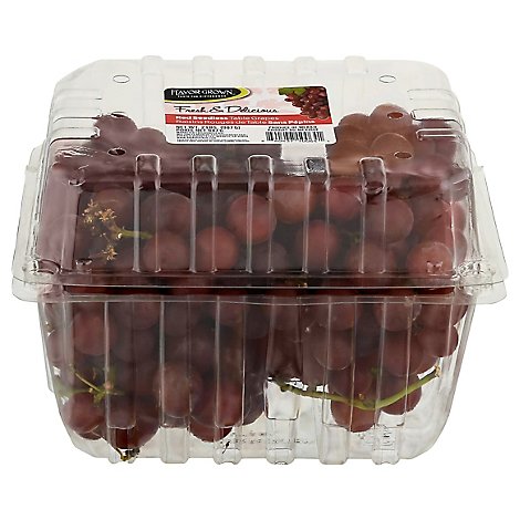 Grapes Red Seedless Prepacked - 2 Lb