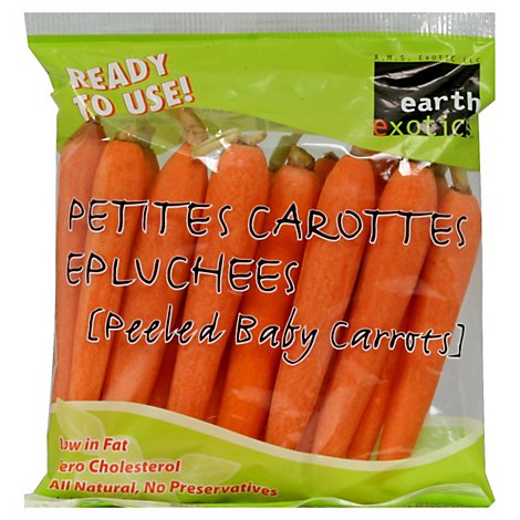 Earth Exotics Baby Carrots - 8 Oz