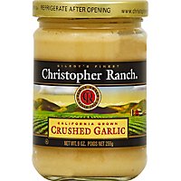 Christopher Ranch Garlic Crushed Prepacked Jar - 9 Oz - Image 2