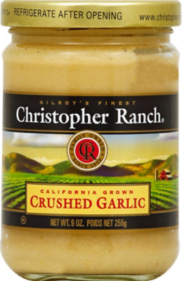 Christopher Ranch Garlic Crushed Prepacked Jar - 9 Oz - Image 2