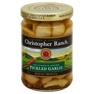 Christopher Ranch Garlic Pickled Prepacked - 8 Oz