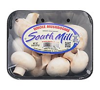 Mushrooms White Whole Prepacked - 8 Oz