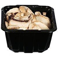 Mushrooms White Sliced Prepacked - 8 Oz - Image 1