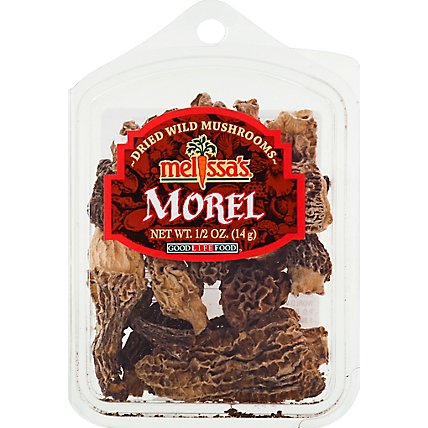 Mushrooms Dried Morel Prepacked - 6-.50 Oz - Image 2