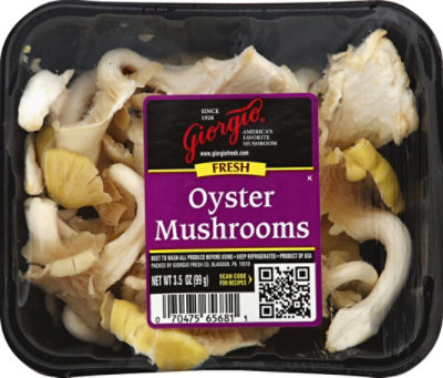 Mushrooms Oyster Prepacked - 3.2 Oz - Image 2