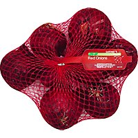 Signature Farms Onions Red Prepacked Bag - 3 Lb - Image 2