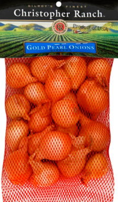 Christopher Ranch Onions Gold Pearl Prepacked - 6 Oz - Image 2