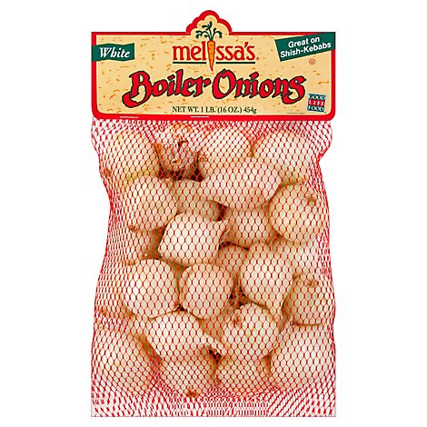 Melissas Onions Boiler White - 1 Lb