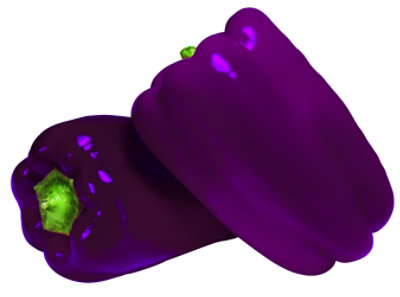 Purple Bell Pepper - Image 1