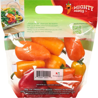 Peppers Bell Peppers Sweet Mini Organic Prepacked - 16 Oz - Image 4