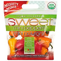 Peppers Bell Peppers Sweet Mini Organic Prepacked - 16 Oz - Image 1