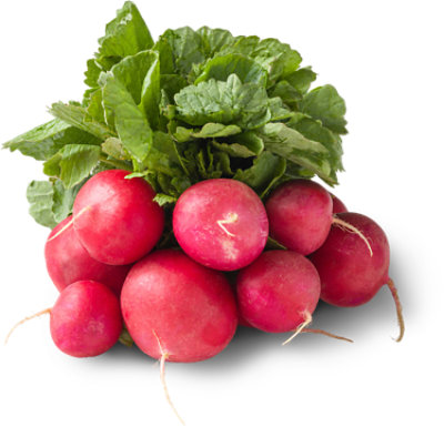 Organic Bunched Red Radishes, 1 bunch, Coke Farms