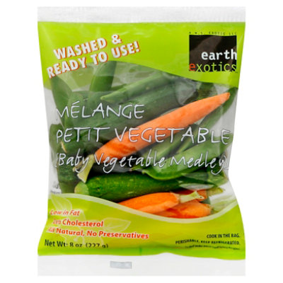 Earth Exotics Baby Vegetable Medely - 8 Oz