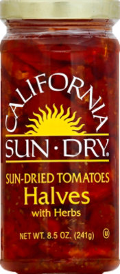 California Sun Dry Tomatoes Sun-Dried With Herbs Halves - 8.5 Oz - Image 2