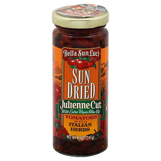 Bella Sun Luci Tomatoes Sun Dried Halves Julienne Prepacked - 8.5 Oz