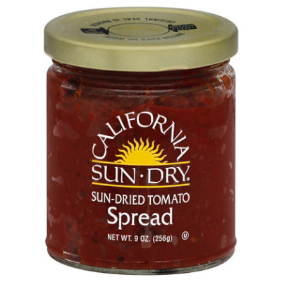 California Sun Dry Spread Dried Tomato Prepacked - 9 Oz