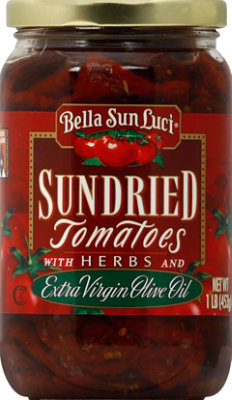 Bella Sun Luci Dry Tomato Halves Julienne Prepacked - 16 Oz - Image 2