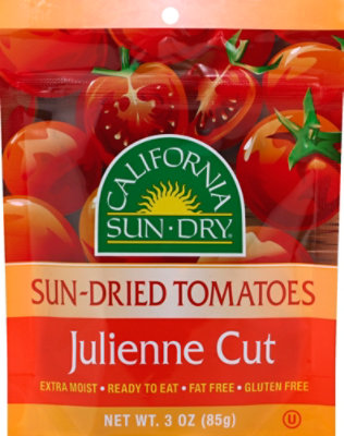 California Sun Dry Tomatoes Sun Dried Julienne Cut - 3 Oz