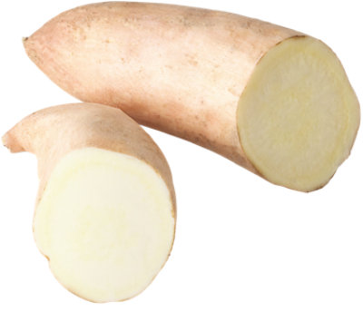 White Sweet Potato/Yam With Yellow Skin & White Flesh