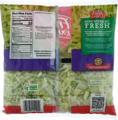 Fresh Express Shreds Iceberg - 8 Oz - Image 6