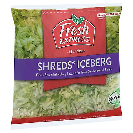 Fresh Express Shreds Iceberg - 8 Oz - Image 1