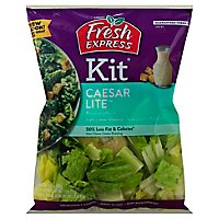 Fresh Express Salad Kit Caesar Lite Prepacked - 9.70 Oz - Image 1
