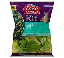 Fresh Express Salad Kit Caesar Lite Prepacked - 9.70 Oz