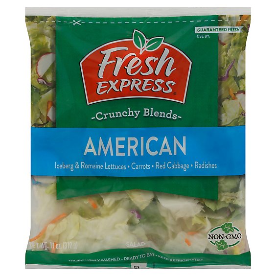 Fresh Express Salad Greens American - 11 Oz