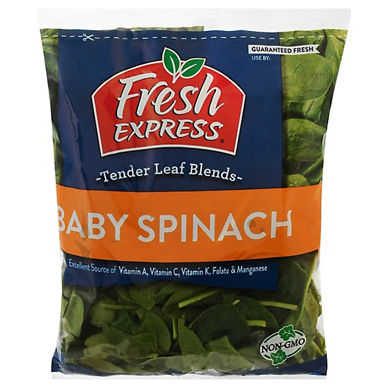 Fresh Express Greens Baby Spinach Salad - 5 Oz