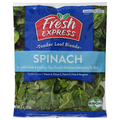 Fresh Express Salad Greens Spinach - 8 Oz - Image 3