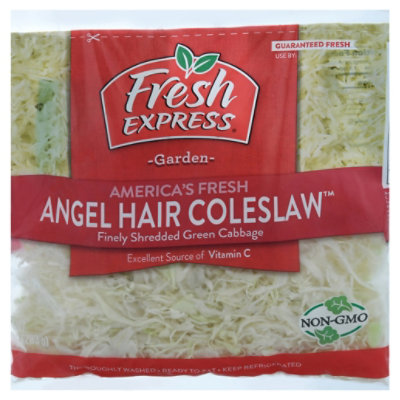 Fresh Express Coleslaw Angel Hair Prepacked - 10 Oz - Image 3