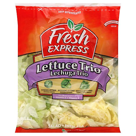 Fresh Express Salad Greens Lettuce Trio - 9 Oz