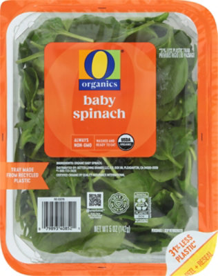 O Organics Organic Baby Spinach - 5 Oz - Image 1