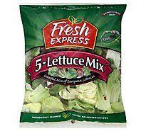Fresh Express Salad Greens 5-Lettuce Mix - 6 Oz