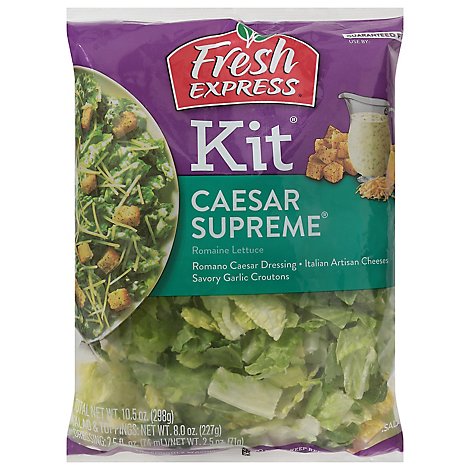 Fresh Express Caesar Supreme Salad Kit - 10.5 Oz