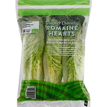Signature Farms Romaine Hearts Prepackaged - 3 Count - Image 5