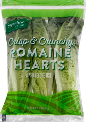 Signature Select/Farms Romaine Hearts Prepackaged - 3 Count - Image 2