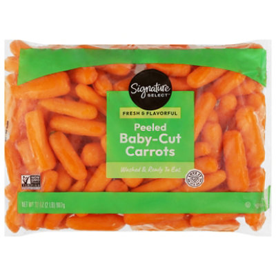 Signature SELECT/FARMS Baby Peeled Carrots Bag - 2 Lb