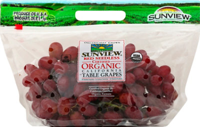 Organic Red Seedless Grapes - 2 Lb - Image 2