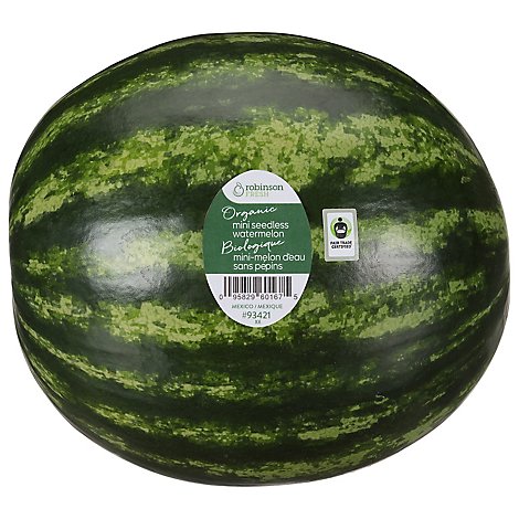 Watermelon Seedless Organic