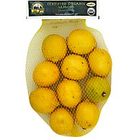 Organic Lemons Prepacked Bag - 2 Lb - Image 2